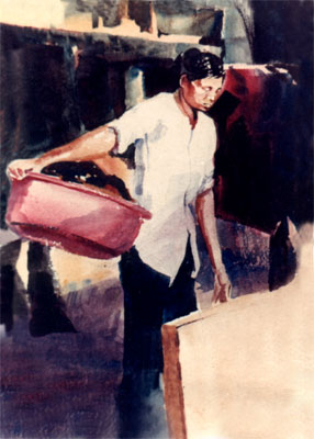 Vietnamese Laundress